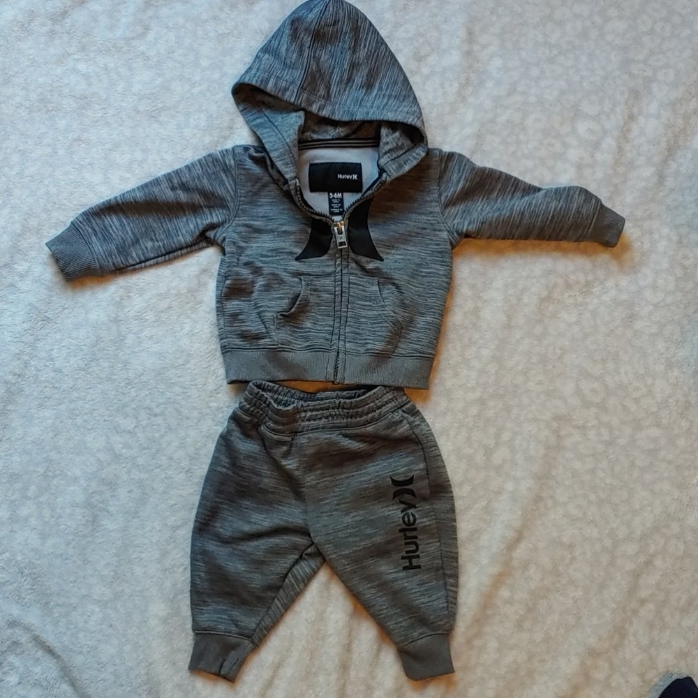 Hurley Track Suit 3-6M